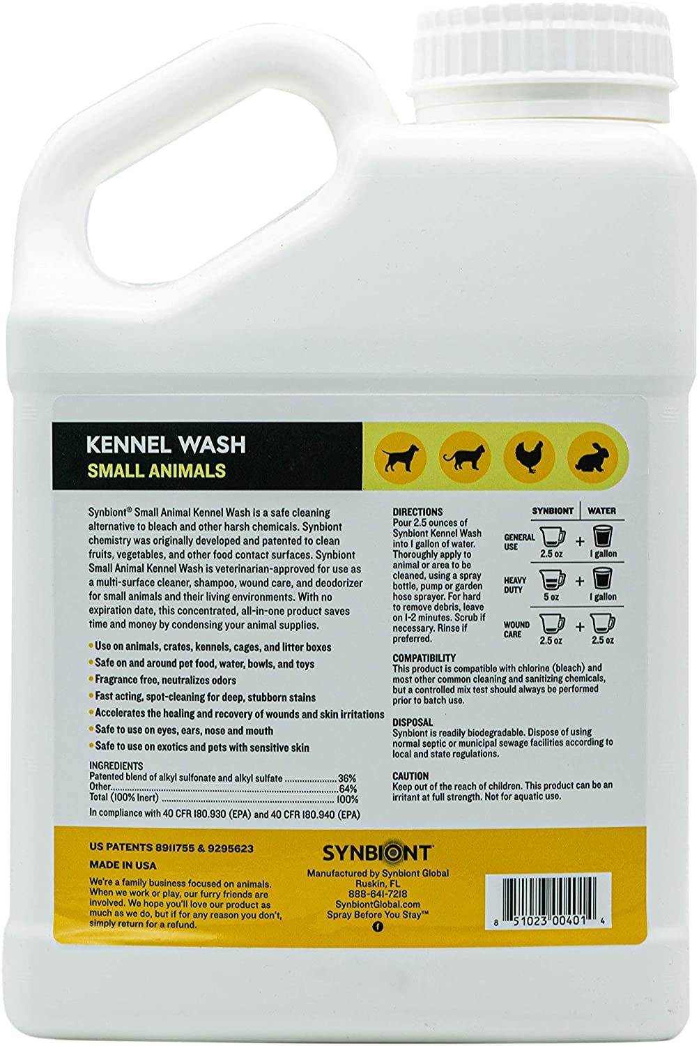 Synbiont Kennel Wash Concentrate